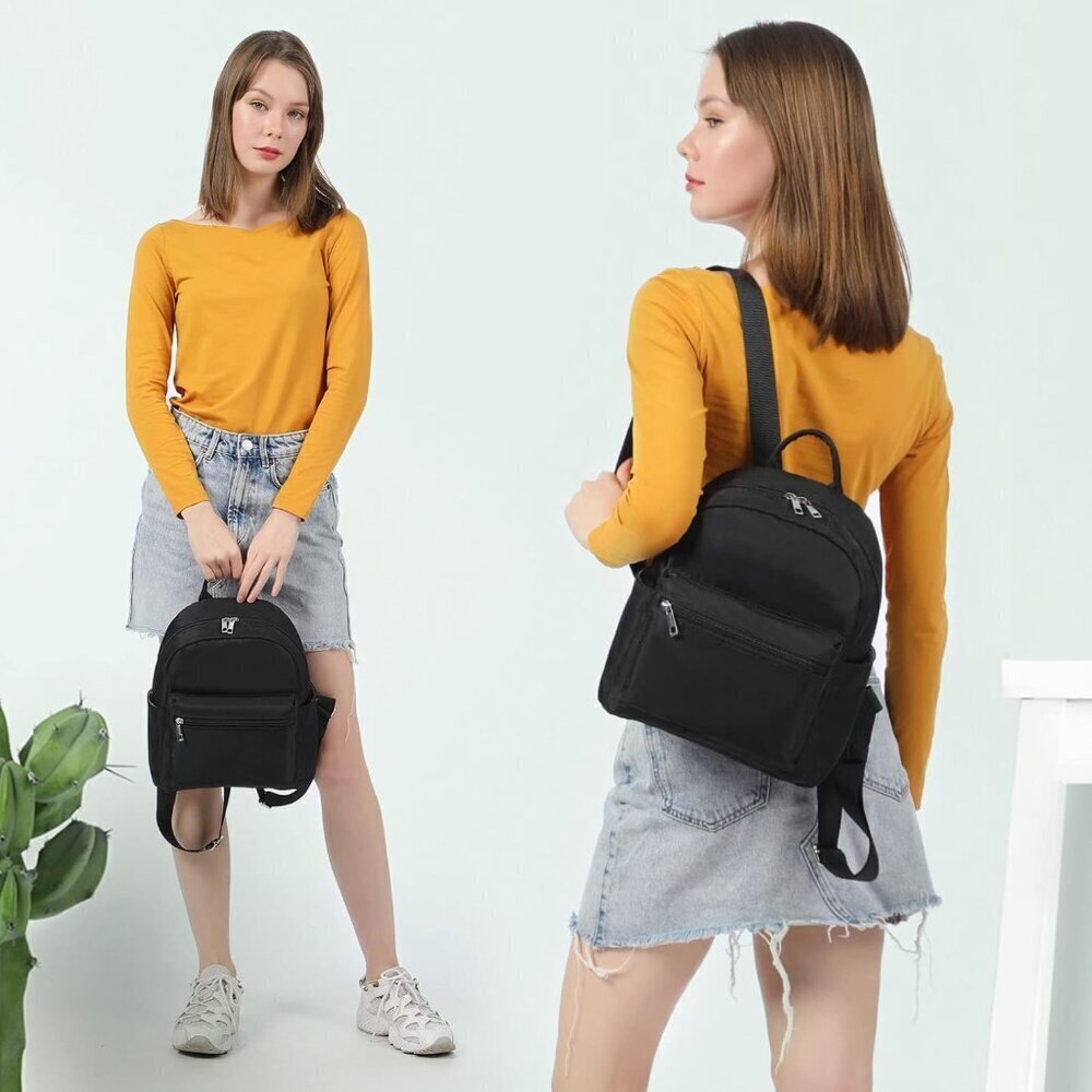 Mini Backpack for Women Light Weight Small Waterproof Backpack Purses Daily - Picture 2 of 7